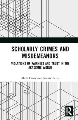 Scholarly Crimes and Misdemeanors book