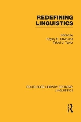 Redefining Linguistics by Hayley G. Davis