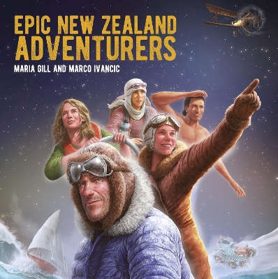 Epic New Zealand Adventurers book