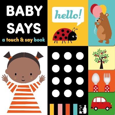 Baby Says: A touch and say book book