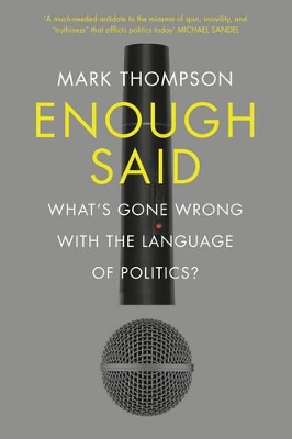 Enough Said by Mark Thompson