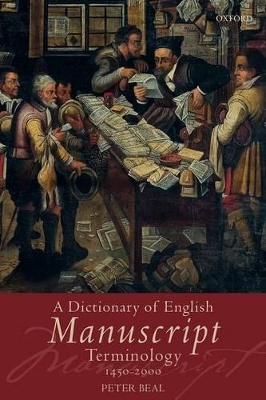 Dictionary of English Manuscript Terminology book