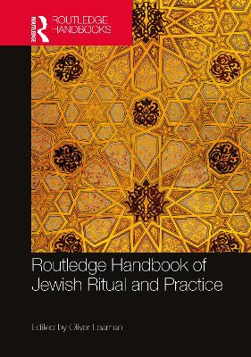 Routledge Handbook of Jewish Ritual and Practice book