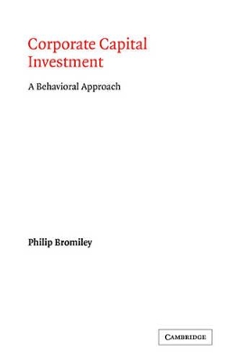 Corporate Capital Investment by Philip Bromiley
