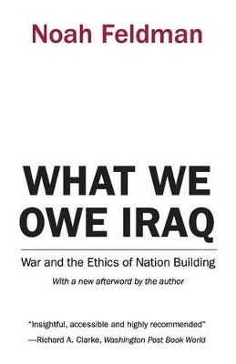 What We Owe Iraq book