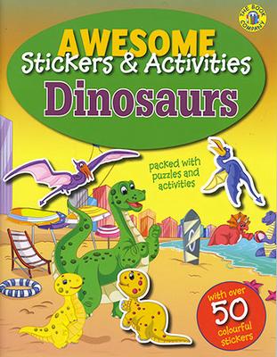 Sticker Activity book - Dinosaurs book
