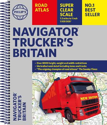 Philip's Navigator Trucker's Britain: Spiral by Philip's Maps