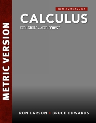 Calculus, International Metric Edition by Ron Larson