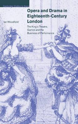 Opera and Drama in Eighteenth-Century London by Ian Woodfield