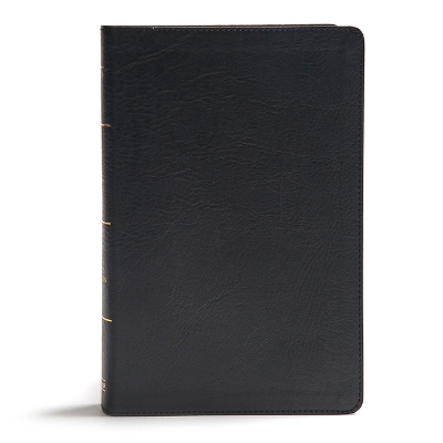 KJV Giant Print Reference Bible, Black LeatherTouch, Indexed by CSB Bibles by Holman CSB Bibles by Holman