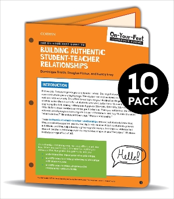 BUNDLE: Smith: The On-Your-Feet Guide to Building Authentic Student-Teacher Relationships: 10 Pack book
