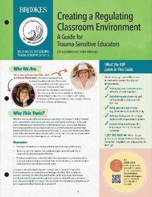 Creating a Regulating Classroom Environment: A Guide for Trauma-Sensitive Educators book