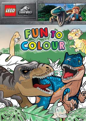 LEGO Jurassic World: Fun to Colour book