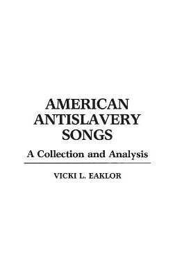 American Antislavery Songs book