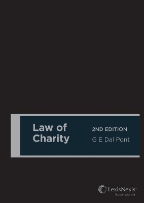 Law of Charity, 2nd edition (Cased) by Dal Pont