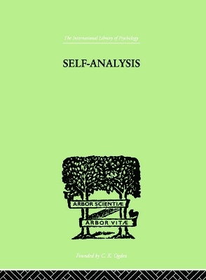 Self-Analysis book