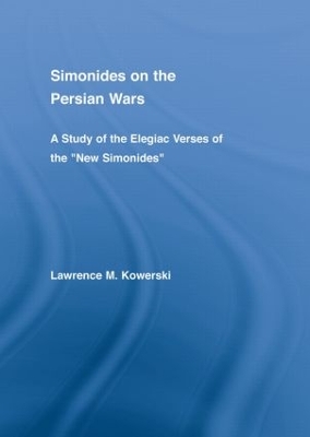 Simonides on the Persian Wars book