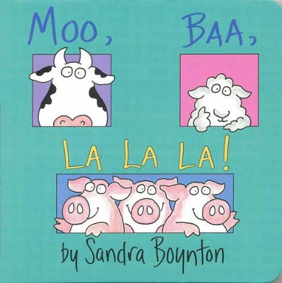 Moo, Baa, La La La book