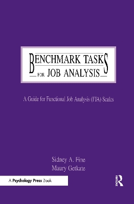 Benchmark Tasks for Job Analysis by Sidney A. Fine