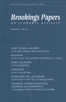 Brookings Papers on Economic Activity: Spring 2010 by David H. Romer