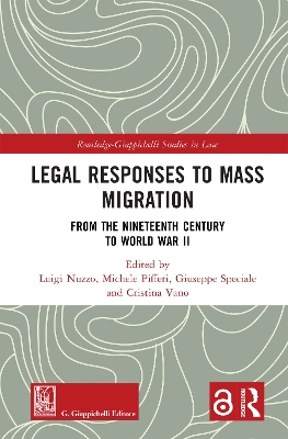 Legal Responses to Mass Migration: From the Nineteenth Century to World War II book