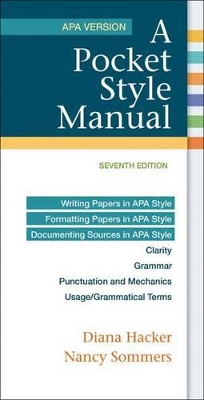 A Pocket Style Manual, APA Version by Diana Hacker