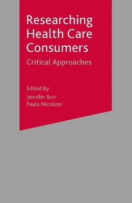 Researching Health Care 'Consumers' book