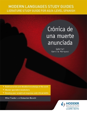 Modern Languages Study Guides: Cronica de una muerte anunciada book