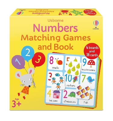 Numbers Matching Games and Book book