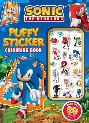 Sonic the Hedgehog: Puffy Sticker Colouring Book (Sega) book