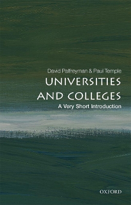 Universities and Colleges: A Very Short Introduction book