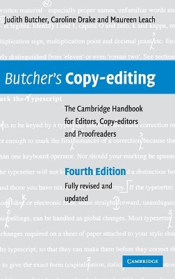 Butcher's Copy-editing book