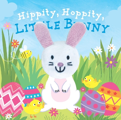 Hippity Hoppity, Little Bunny Finger Puppet Book book
