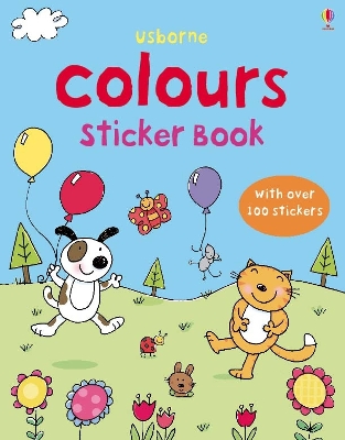 First Sticker Book Colours book