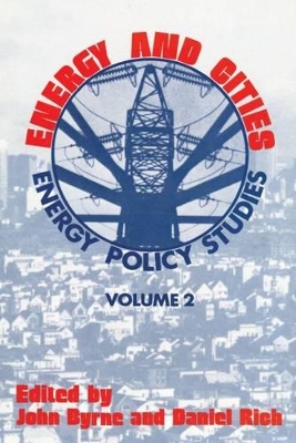 Energy and Cities book