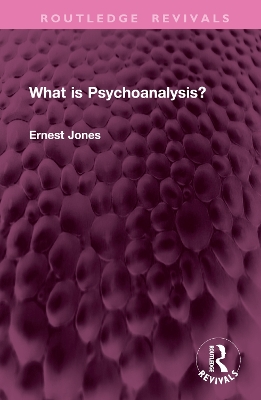 What is Psychoanalysis? book