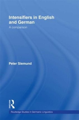 Intensifiers in English and German book
