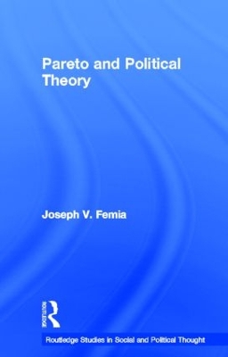 Pareto and Political Theory book