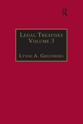 Legal Treatises by Lynne A. Greenberg