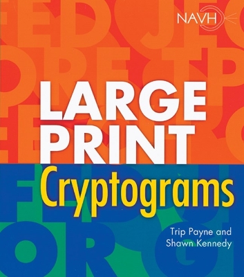 Large Print Cryptograms book