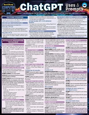 ChatGPT Uses & Prompts: A Quickstudy Laminated Reference Guide book