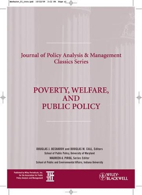 Poverty, Welfare, and Public Policy book