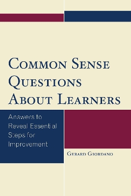 Common Sense Questions About Learners book