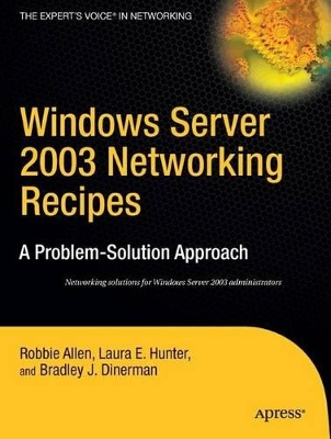 Windows Server 2003 Networking Recipes book