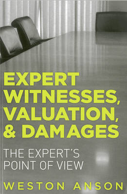 Expert Witnesses, Valuation, and Damages book