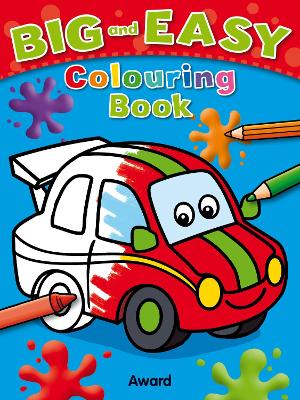Big and Easy Colouring Book - Car book