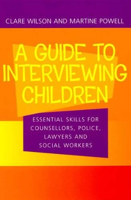 Guide to Interviewing Children book