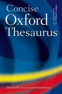 Concise Oxford Thesaurus book