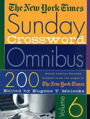 New York Times Sunday Crossword Omnibus book