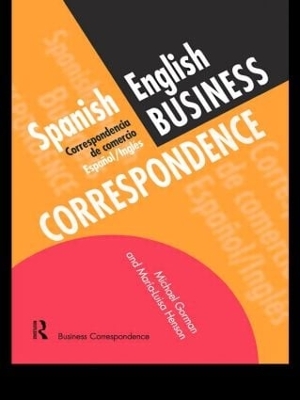 Spanish/English Business Correspondence book